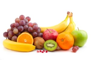 Fresh fruits are naturally low in sodium 