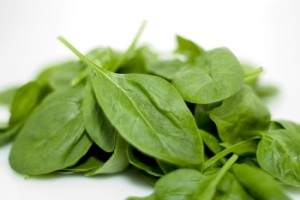 Spinach contains many natural vitamins and minerals including magnesium
