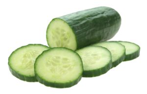 Cucumbers are fairly high in antioxidants