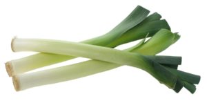 Leeks contain plenty of antioxidants