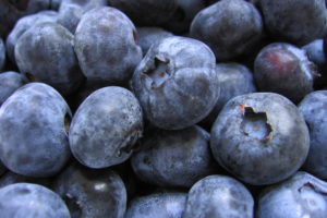 Blueberries are the most popular high antioxidant fruit