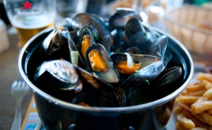 Most seafoods are high in cholesterol