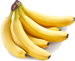 Bunch of ripe bananas