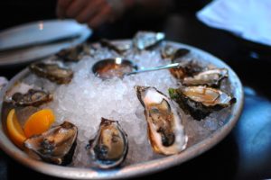 For seafood, oysters by far contain the most copper