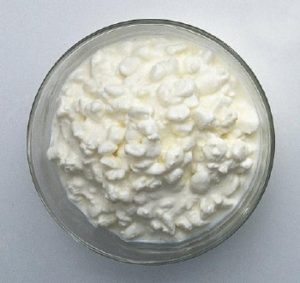 Cottage cheese is an excellent choice