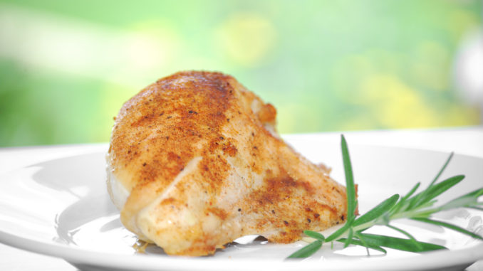 Chicken is a high selenium containing food