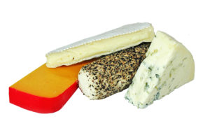 Some cheeses are fairly low in cholesterol, yet others may contain elevated levels