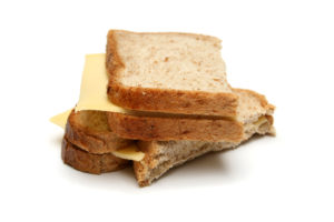 Even a sandwich especially the packaged variety may have elevated sodium levels